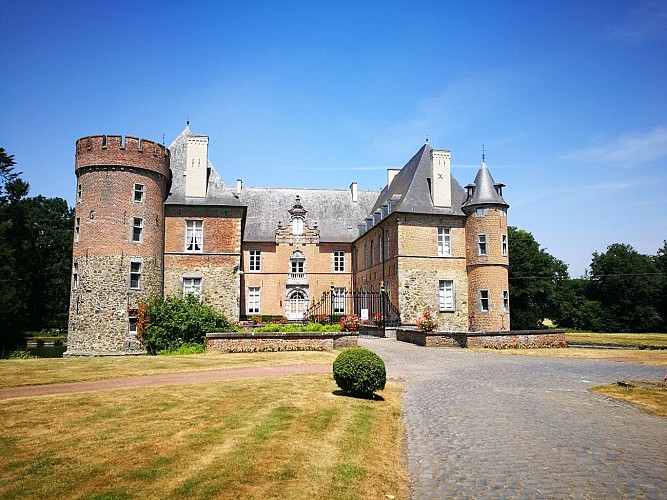 Château des Comtes de Hornes - face avant