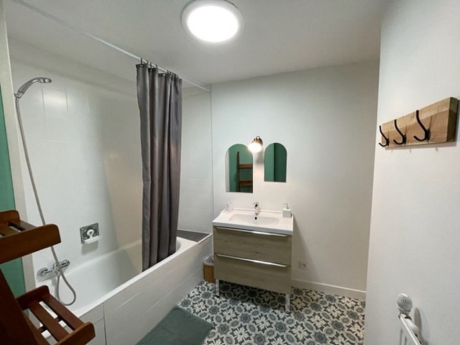 Salle de bain commune