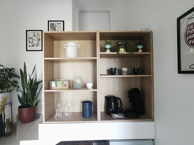 Espace petit-déjeuner