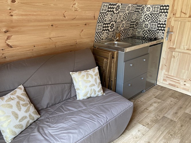 Au pré des Alizés - POD - Coin cuisine / BZ