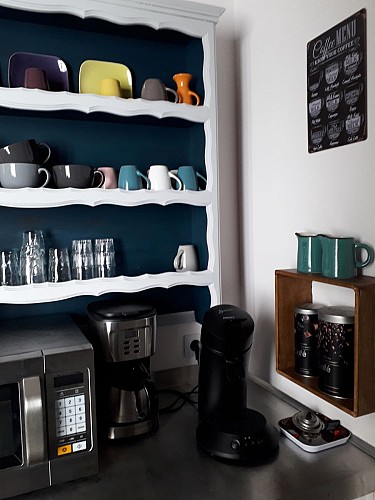 coin petit déjeuner en libre service