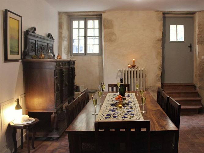 Salle à manger commune