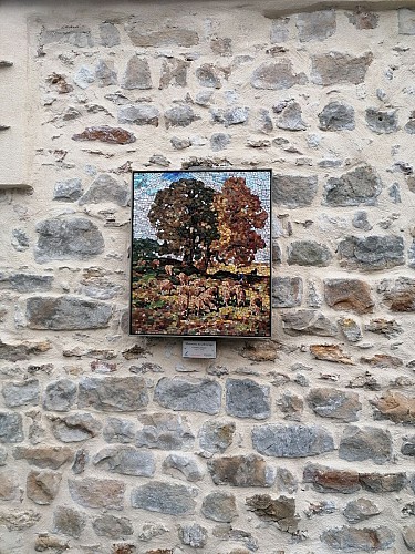 Moutons au pâturage