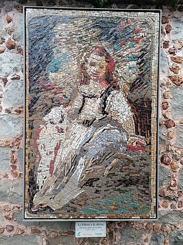 La fillette à La Chèvre