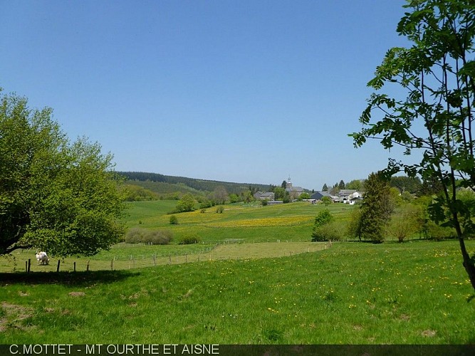 Le village d'Odeigne