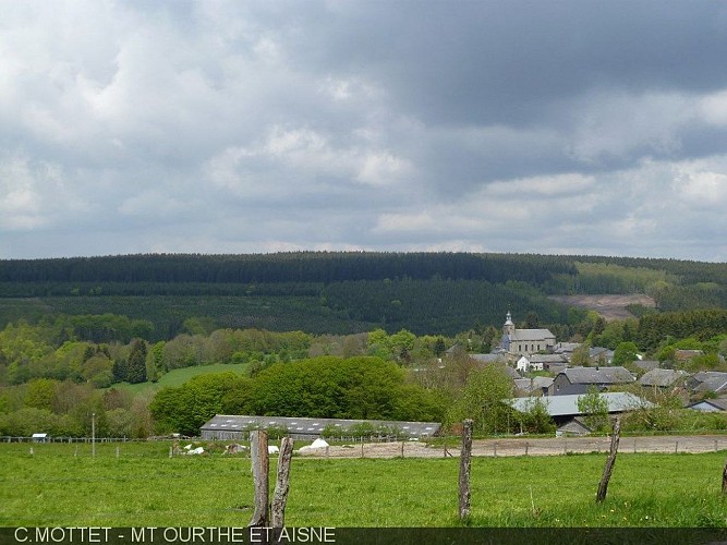 Le village d'Odeigne