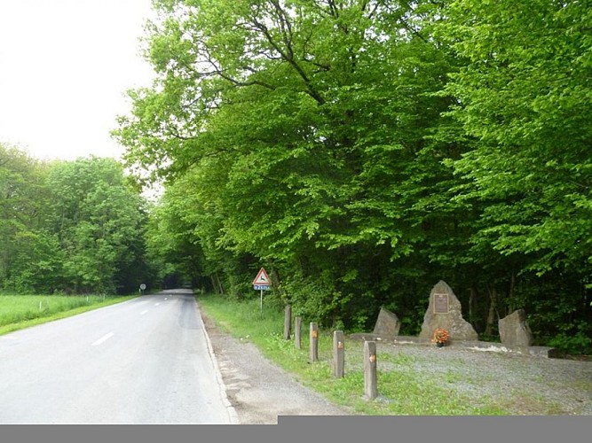 Monument dedicated to the 517th Parachute Infantry Regiment