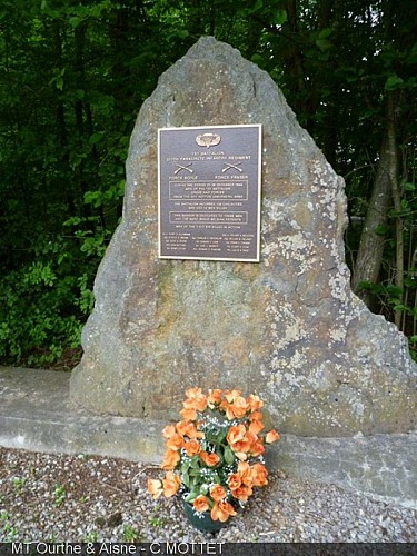 Monument dedicated to the 517th Parachute Infantry Regiment