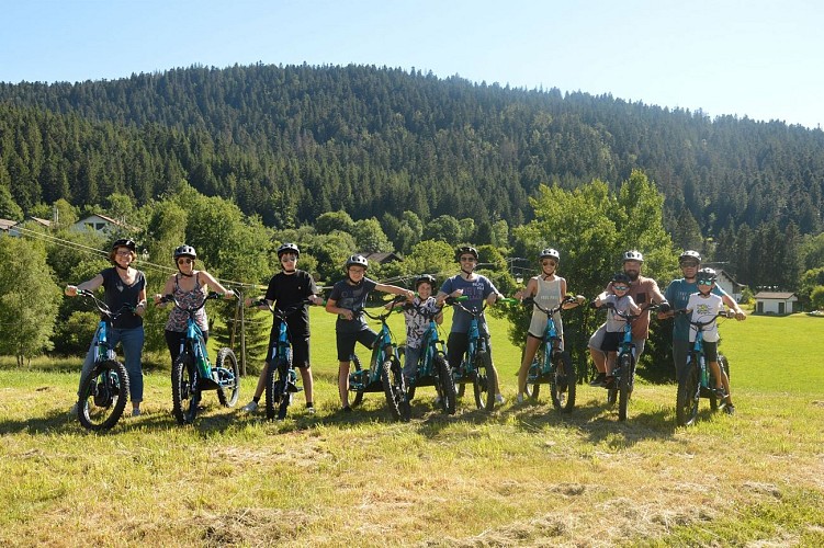 Trott'in Vosges - Verleih von elektrischen Tretrollern