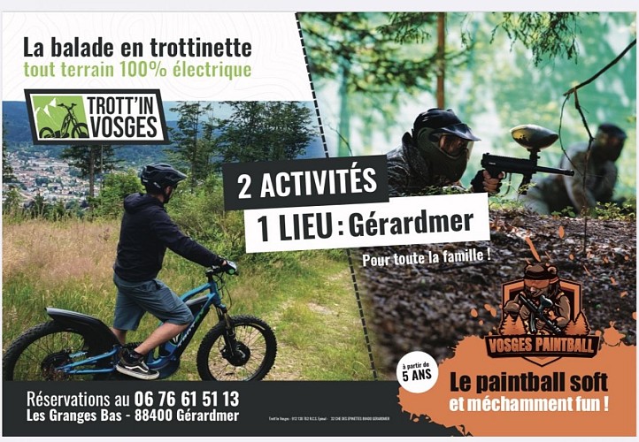 Trott'in vosges - verhuur van elektrische scooters
