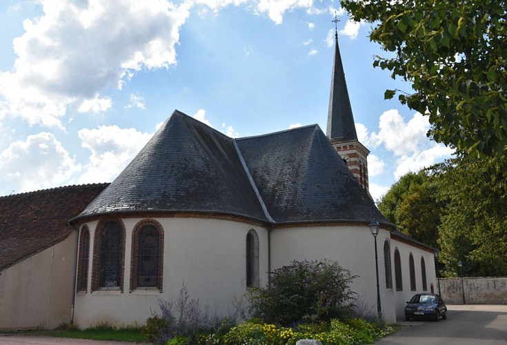 La Bussière - Eglise Notre Dame  - 1er août 2018 - OT Terres de Loire et Canaux - IRémy (67)