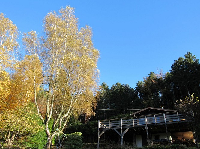 Autre vue extérieure du chalet