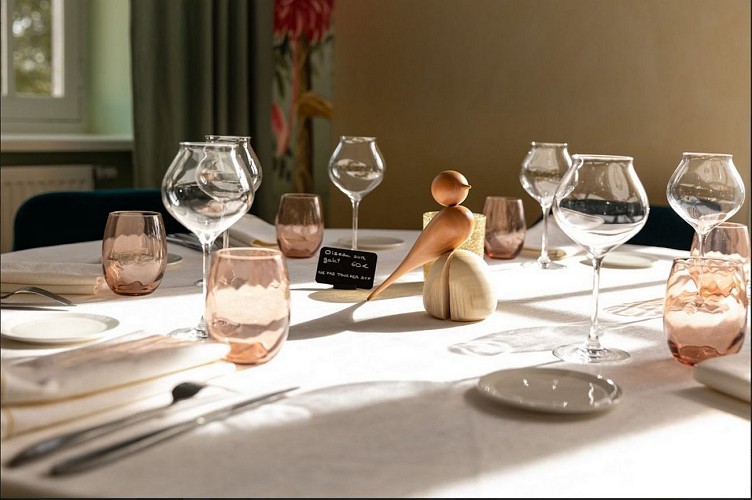 Domaine Mont Riant - Jurançon - la table