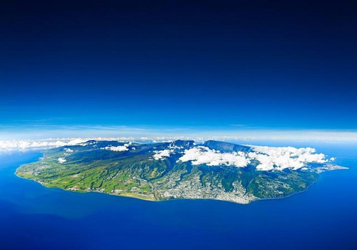 Survol en hélicoptère du volcan du Piton de la Fournaise à La Réunion (25 minutes) - Transferts inclus