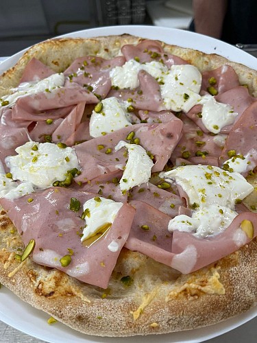 pizza Mortadella