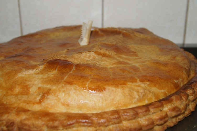 tourte aux aubergines confites