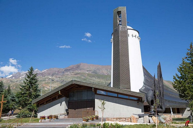 The Church of Notre-Dame des Neiges