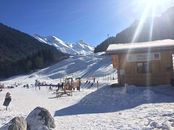 Les 3 villages ski area - Le Reposoir