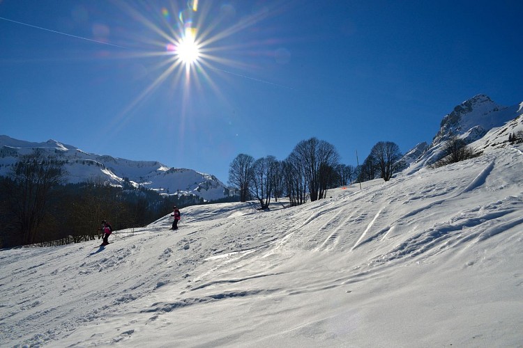 Les 3 villages ski area - Le Reposoir