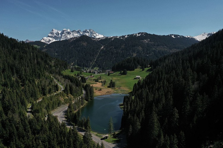 Morgins lake