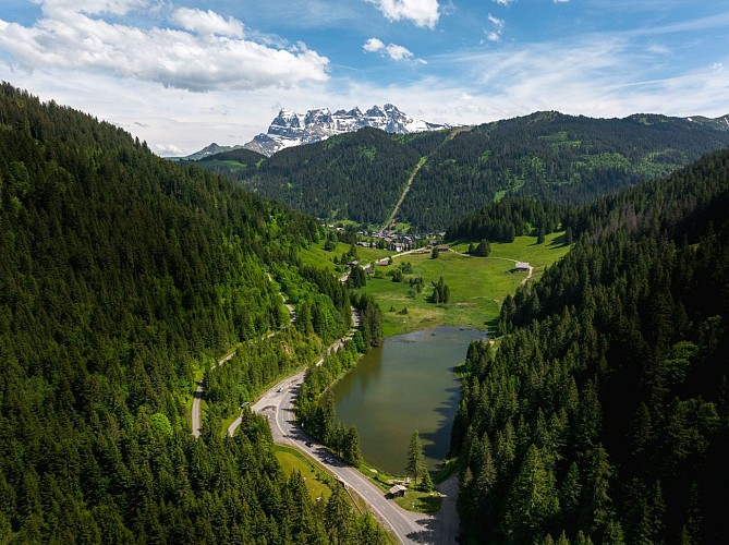 Morgins lake