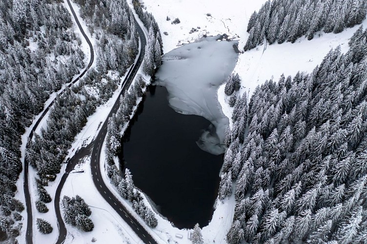 Morgins lake