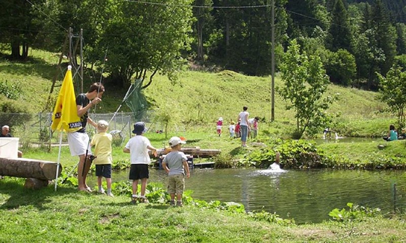 Trout Fishing in Chalet Rosalie