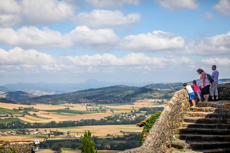 The Village Of Usson - Most Beautiful Village Of France