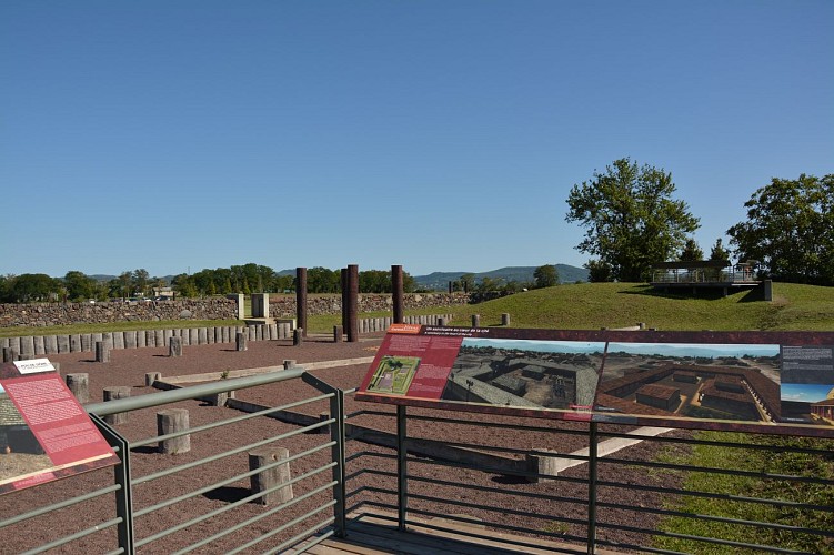 Archaeological site of the oppidum of Corent