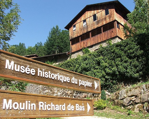 Moulin Richard de Bas, musée historique du papier