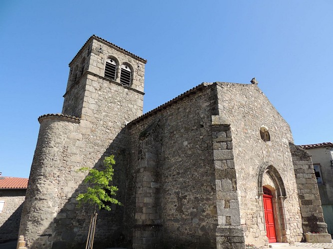Chapelle romane et vieux bourg de Montagny
