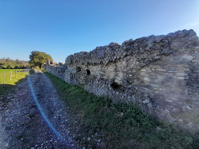 The Gier Roman Aqueduct in Soucieu en Jarrest