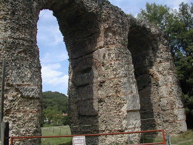Aqueduc romain du Gier - Pont siphon du Garon