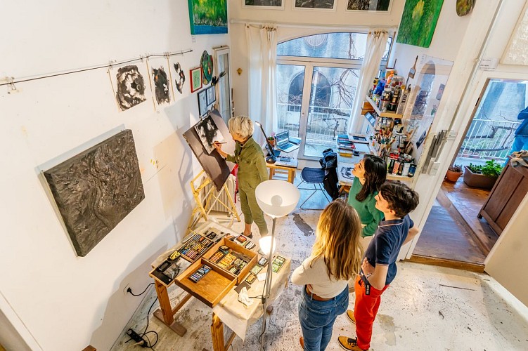 Castillon - Stadt der Künstler