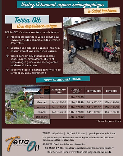 Scenographic space of the Lot Valley