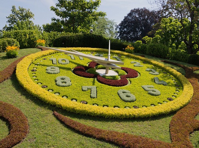 Horloge fleurie de Genève