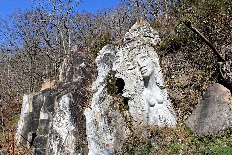 Les Rochers de Rufino, parc de sculptures