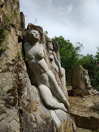 Les Rochers de Rufino, parc de sculptures
