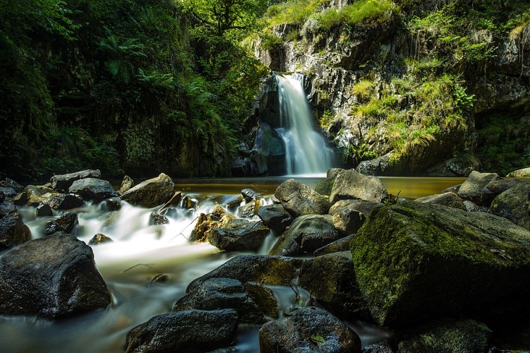 Waterfall of the Gour Saillant