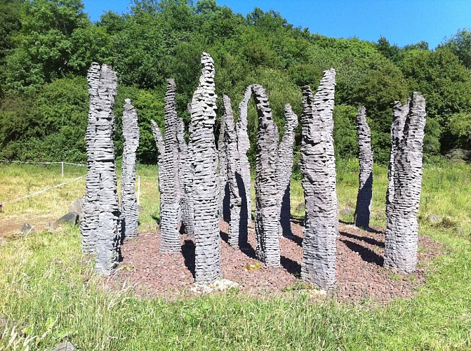 Chemin Fais'Art - Sculptures en pierre de Volvic