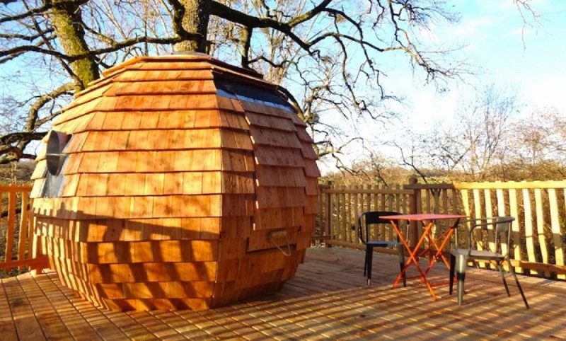 Natura Tazenat - Cabane Écureuil