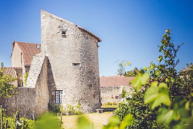 Charroux, la médiévale "Plus beaux villages de France"