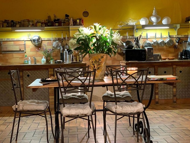 cuisine de La Felicita à Saint Barthélémy avec Gîtes de France Landes