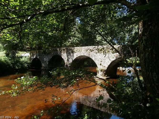 Pont de Claveyrolas à Nedde