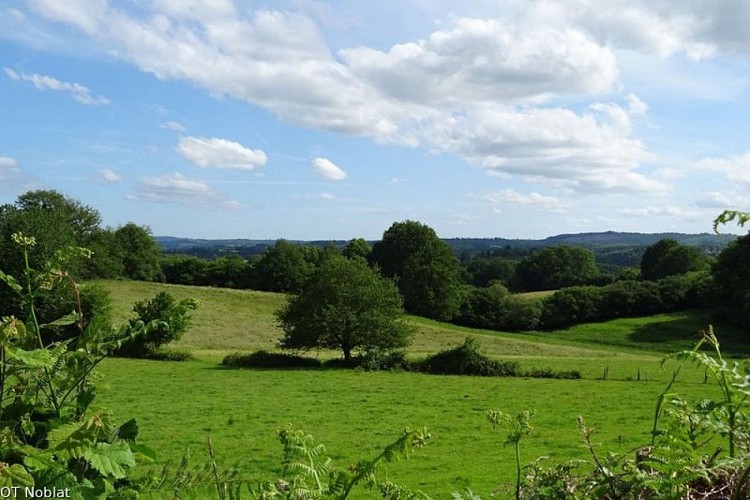 Village de Chassagnat et point de vue