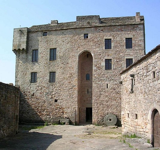 Façade sud du château