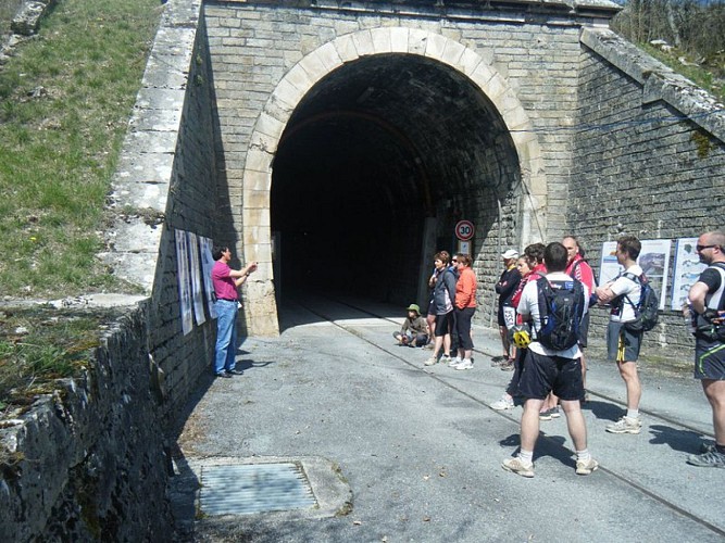Entrée du tunnel de Tournemire