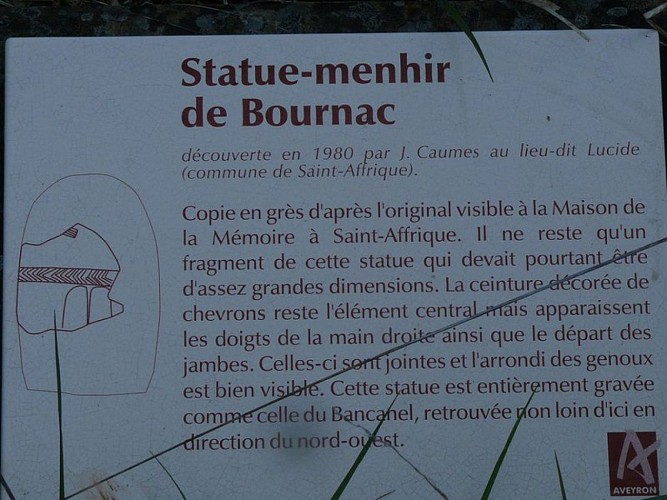 Statue-menhir de Bournac