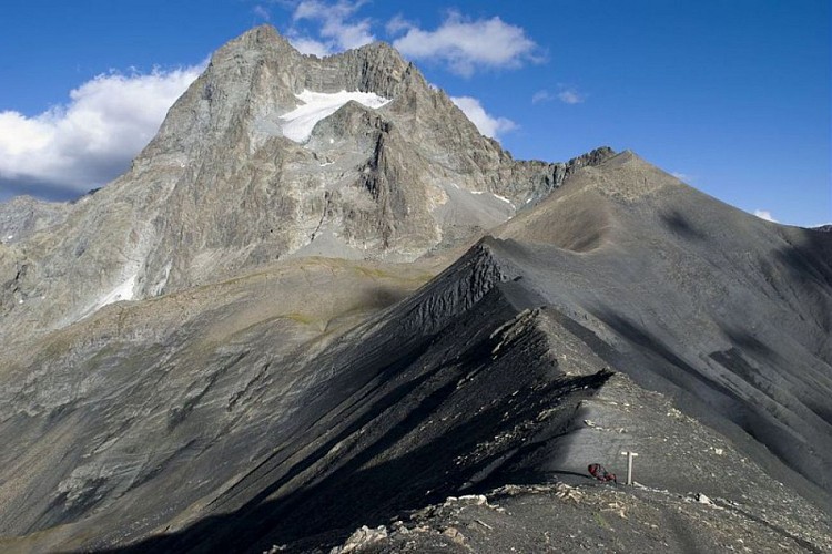 Le Sirac vu du col de Vallonpierre