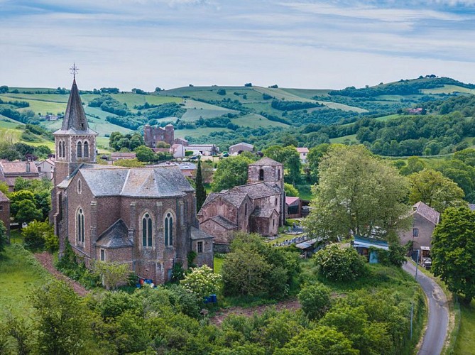 L'ancienne église de Saint-Juéry